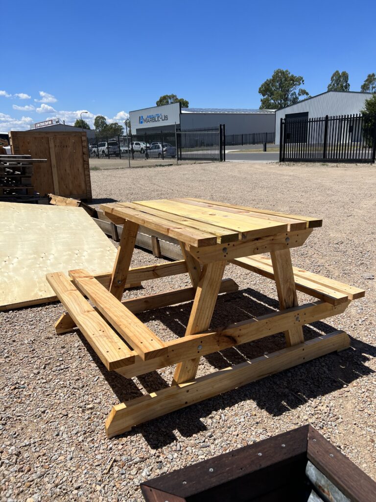 Handmade Picnic Table VMCH Social Enterprise Shop